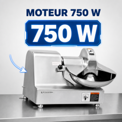 Professioneller Horizontal-Schneider 10 L 750 W — Dynasteel