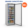 Armoire de Congélation 590 L Inox Froid Ventilé -22 °C
