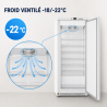 Gefrierschrank 590 L Umluftkühlung -18/-22°C