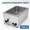 Bain-Marie Pro GN 1/1 20 L 1200 W Stainless Steel with Drain