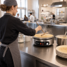 Crêpière Électrique Pro Ø 400 mm 3000 W — Plaque Fonte