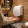 Sèche-Mains Professionnel 2100 W ABS Blanc — Séchage 30 s