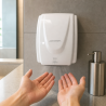 Sèche-Mains Professionnel 2100 W ABS Blanc — Séchage 30 s