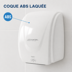 Sèche-Mains Professionnel 2100 W ABS Blanc — Séchage 30 s