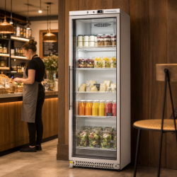Positive Glass Door Refrigerated Cabinet 380 L 0/+8°C