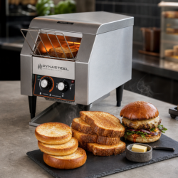 Toaster mit Förderband Pro 1300 W Edelstahl — Dynasteel