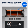 Professioneller Förderbandtoaster 2200 W Edelstahl — Dynasteel