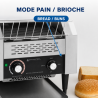 Professioneller Förderbandtoaster 2200 W Edelstahl — Dynasteel