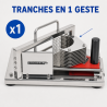 Professioneller Edelstahl-Tomatenhobel — Manueller Schneider