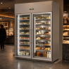Armoire Réfrigérée Positive 1400 L 2 Portes Vitrées GN 2/1