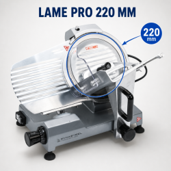 Pro Ham Slicer 220 mm 120 W Gravity