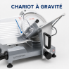 Profi-Schinkenschneider 220 mm 120 W mit Schrägschnitt