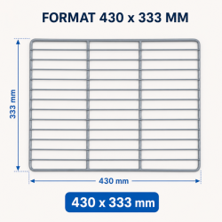 Gitter für Kühltisch 430 x 333 mm