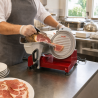 Gravity Ham Slicer Ø 220 mm 120 W Red