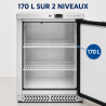 Armoire Réfrigérée Négative Inox 170 L -18°C Sous Plan