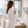 Wall-Mounted Hair Dryer 1100 W White — Hotel & Spa
