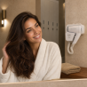 Wall-Mounted Hair Dryer 1100 W White — Hotel & Spa