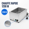 Professionelles Bain-Marie GN 1/1 20 L 1200 W Edelstahl
