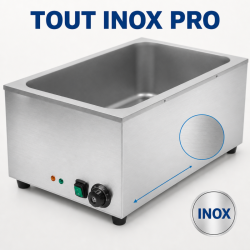 Professionelles Bain-Marie GN 1/1 20 L 1200 W Edelstahl