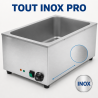 Professionelles Bain-Marie GN 1/1 20 L 1200 W Edelstahl