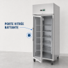 Positive Glass Door Refrigerated Cabinet 650 L Ventilated Cooling