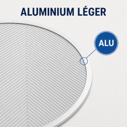 Perforiertes Pizzablech Ø 250 mm Aluminium — Dynasteel