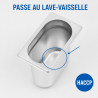 Gastro GN 1/9 Stainless Steel Container - Depth 150 mm - 1.4 L