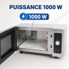 Professionelle Mikrowelle 25 L 1000 W Mechanisch