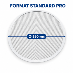 Perforated Pizza Plate Ø 350 mm Aluminum — Pro