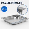 Bac Gastro GN 2/3 Inox — 40 mm, 3 L, Spülmaschinenfest