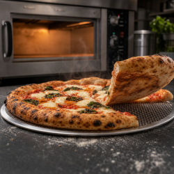 Perforiertes Pizzablech Ø 280 mm Aluminium — Dynasteel