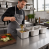 Gastro GN 2/3 Stainless Steel Pan 18 L - Depth 200 mm