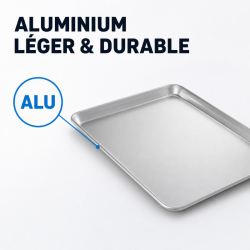 Aluminum Presentation Plate 660 x 457 mm Rectangle