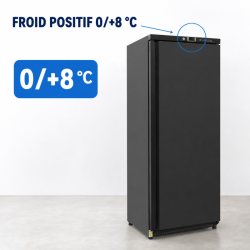 Positive Refrigerated Cabinet 376 L Black 0/+8 °C