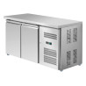 Positive Refrigerated Table 2 Doors 228 L Ventilated Stainless Steel