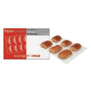 Mehrweg-Backpapierblätter umweltfreundlich 400 x 600 mm - Packung mit 500 - FourniResto