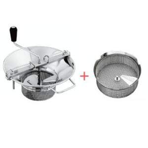 Pack Moulin à Légumes N°5 Inox - Gitter Ø 3 mm Tellier