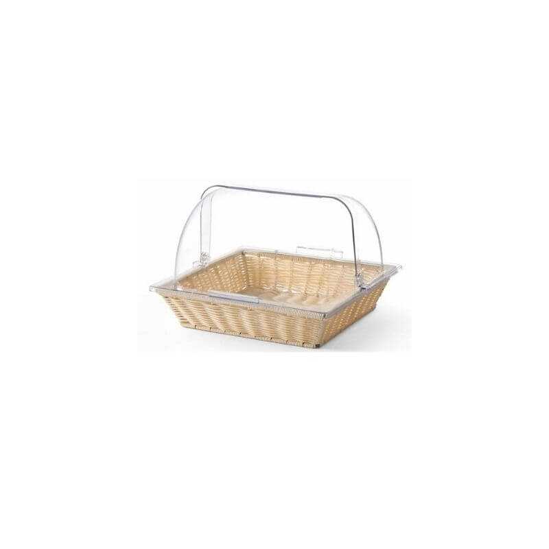 Bread Basket Rectangle - RollTop Lid - Hendi