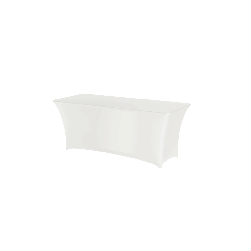 Housse pour Table Rectangulaire Blanche 1200 - HENDI