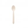 Small birch wood spoon - 110 mm - Pack of 100