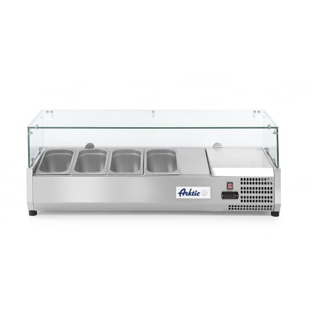 Refrigerated display case GN 1/3 - Brand HENDI - Fourniresto