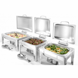 Chafing dish GN 1/2 finition satiné - Marque HENDI - Fourniresto