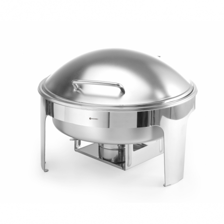 Chafing dish rond finition satiné - Marque HENDI - Fourniresto