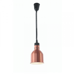 Adjustable Cylindrical Copper Heat Lamp - HENDI