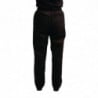 Pantalon de Cuisine Mixte Easyfit Noir Traité Teflon - Taille XXL - Whites Chefs Clothing - Fourniresto