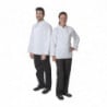 Unisex White Long Sleeve Vegas Kitchen Jacket - Size XL - Whites Chefs Clothing - Fourniresto