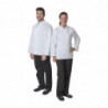 Unisex White Long Sleeve Vegas Chef Jacket - Size Xs - Whites Chefs Clothing - Fourniresto