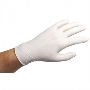 Powdered Latex Gloves - Size XL - Pack of 100 - FourniResto - Fourniresto