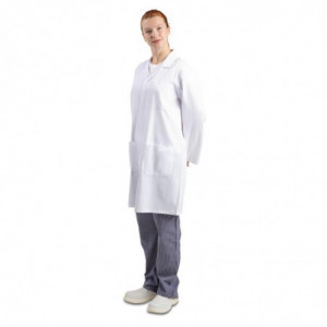 Bluse Mixte Weiß - Größe M - Whites Chefs Bekleidung - Fourniresto