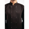 Veste De Cuisine Mixte Noire À Manches Longues Vegas - Taille L - Whites Chefs Clothing - Fourniresto